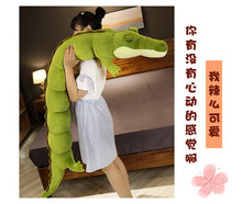 Load image into Gallery viewer, 80-180cm Simulation Crocodile Plush Toys Stuffed Soft Animals Plush Long Crocodile Pillow Doll Home Decoration Gift for Children
