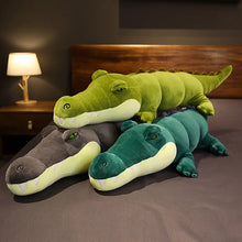 Load image into Gallery viewer, 80-180cm Simulation Crocodile Plush Toys Stuffed Soft Animals Plush Long Crocodile Pillow Doll Home Decoration Gift for Children