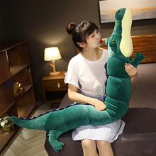 Load image into Gallery viewer, 80-180cm Simulation Crocodile Plush Toys Stuffed Soft Animals Plush Long Crocodile Pillow Doll Home Decoration Gift for Children