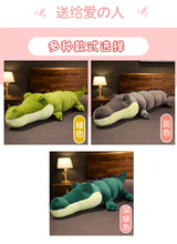 Load image into Gallery viewer, 80-180cm Simulation Crocodile Plush Toys Stuffed Soft Animals Plush Long Crocodile Pillow Doll Home Decoration Gift for Children