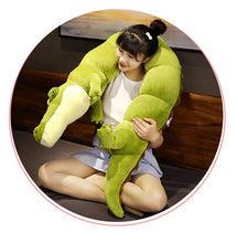 Load image into Gallery viewer, 80-180cm Simulation Crocodile Plush Toys Stuffed Soft Animals Plush Long Crocodile Pillow Doll Home Decoration Gift for Children