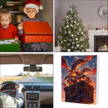 Load image into Gallery viewer, Dragon Christmas Advent Calendar 24 Days Of Vacation Advent Calendar Pendant 2D Advent Calendars Dinosaur Pendant Toy For Teens