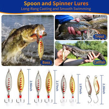 Load image into Gallery viewer, Fishing Tackle Advent Calendar Fishing Lures Set Fishing Gear Countdown Calendar Adults Kids Men Women Christmas Fish Bait Gifts