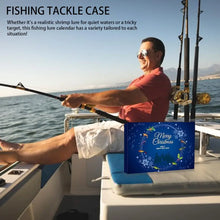 Load image into Gallery viewer, Fishing Tackle Advent Calendar Fishing Lures Set Fishing Gear Countdown Calendar Adults Kids Men Women Christmas Fish Bait Gifts
