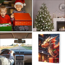Load image into Gallery viewer, Dragon Christmas Advent Calendar 24 Days Of Vacation Advent Calendar Pendant 2D Advent Calendars Dinosaur Pendant Toy For Teens