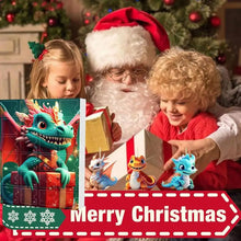 Load image into Gallery viewer, Dragon Christmas Advent Calendar 24 Days Of Vacation Advent Calendar Pendant 2D Advent Calendars Dinosaur Pendant Toy For Teens