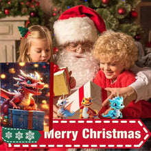 Load image into Gallery viewer, Dragon Christmas Advent Calendar 24 Days Of Vacation Advent Calendar Pendant 2D Advent Calendars Dinosaur Pendant Toy For Teens