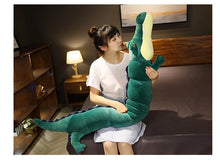 Load image into Gallery viewer, 80-180cm Simulation Crocodile Plush Toys Stuffed Soft Animals Plush Long Crocodile Pillow Doll Home Decoration Gift for Children
