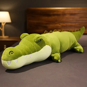 80-180cm Simulation Crocodile Plush Toys Stuffed Soft Animals Plush Long Crocodile Pillow Doll Home Decoration Gift for Children