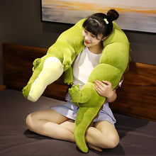 Load image into Gallery viewer, 80-180cm Simulation Crocodile Plush Toys Stuffed Soft Animals Plush Long Crocodile Pillow Doll Home Decoration Gift for Children
