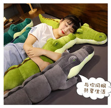 Load image into Gallery viewer, 80-180cm Simulation Crocodile Plush Toys Stuffed Soft Animals Plush Long Crocodile Pillow Doll Home Decoration Gift for Children
