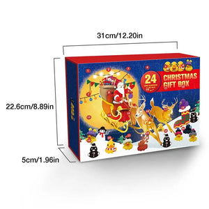 Christmas Advent Calendar 2024 24 Days Christmas Gift Set Countdown with Rubber Ducks Bath Toys DI Y Fun for Kids and Adults