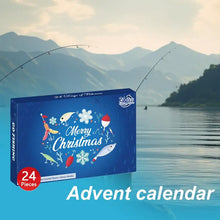 Load image into Gallery viewer, Advent Calendar Fishing Tackle Set 24X Christmas Countdown Calendar With Fishing Lures Set Christmas Fishing Countdown Calendar
