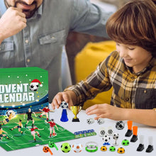 Load image into Gallery viewer, Christmas Advent Calendar 2024 Building Blocks Countdown Calendar Football Theme Kids Blocks Stress Relief Toy Countdown To
