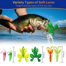 Load image into Gallery viewer, Fishing Tackle Advent Calendar Fishing Lures Set Fishing Gear Countdown Calendar Adults Kids Men Women Christmas Fish Bait Gifts
