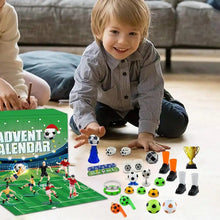 Load image into Gallery viewer, Christmas Advent Calendar 2024 Building Blocks Countdown Calendar Football Theme Kids Blocks Stress Relief Toy Countdown To
